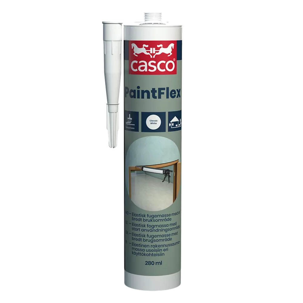 Casco PaintFlex 280ml Flexibel Allround Fogmassa - Sanojtape