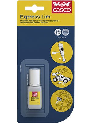 Superlim Casco Express Lim 5g Med Pensel Droppfritt - Sanojtape SE