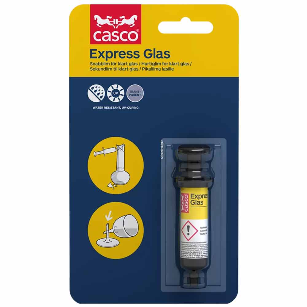 Superlim Glas Casco Express 2ml - Sanojtape SE