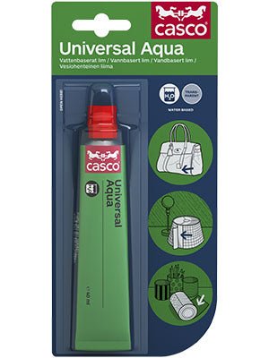 Vattenbaserat lim Casco Universal Aqua 40ml - Sanojtape SE